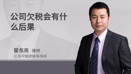 公司欠税会有什么后果