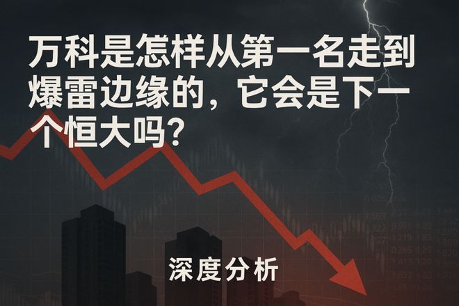 万科A股和H股跌到爆雷边缘？看懂它为何从行业标杆变危险